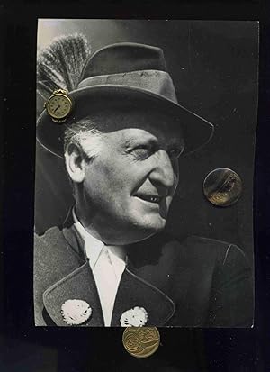 Hans Albers Portrait. Original photography, silver gelatin print. Size of image. 24 x 18 cm. With...