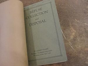 Seller image for Memorandum on Refuse Collection and Disposal for sale by Riverby Books