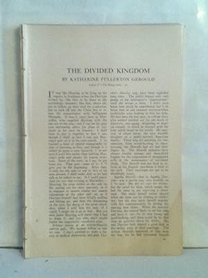 Bild des Verkufers fr The Divided Kingdom zum Verkauf von Legacy Books II