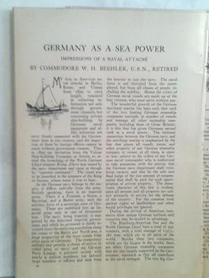 Seller image for Germany As A Sea Power: Impressions Of A Naval Attache for sale by Legacy Books II