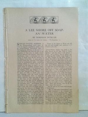 Imagen del vendedor de A Lee Shore Off Soap-An-Water a la venta por Legacy Books II