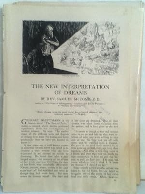 Seller image for The New Interpretation Of Dreams for sale by Legacy Books II