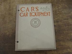 Cars and Car Equipment, Special Publication 1626