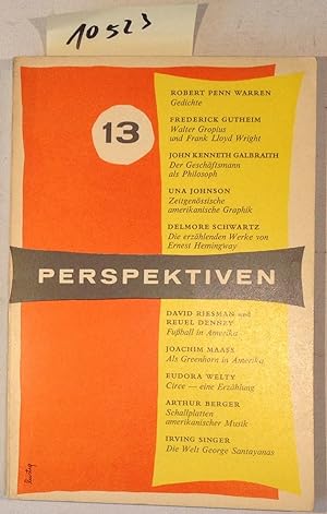 Seller image for Perspektiven - Heft 13, Herbst 1955 for sale by Antiquariat Trger