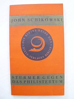 Imagen del vendedor de Strmer gegen das Philistertum. Essays. a la venta por Antiquariat Hamecher