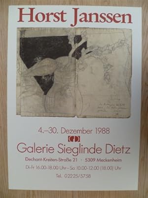 (Hamburg 1929 - 1995). Galerie Sieglinde Dietz. 'Die Anstregung besteht darin, die Hälften zusamm...