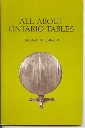 Seller image for All About Ontario Tables for sale by Kadriin Blackwell