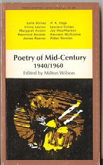 Poetry of Mid-Century 1940-1960 [New Canadian Library Original #04]