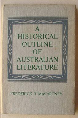 Seller image for A historical outline of Australian literature. for sale by Lost and Found Books