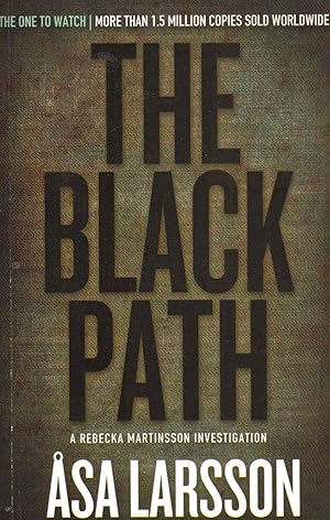 Imagen del vendedor de The Black Path (A Rebecka Martinsson Investigation) --------- UNCORRECTED BOOK PROOF a la venta por SAVERY BOOKS