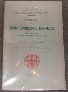 Principes de géomorphologie normale.