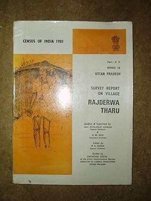 Seller image for Survey Report on Village Rajderwa Tharu for sale by Expatriate Bookshop of Denmark