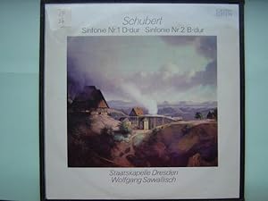 Bild des Verkufers fr Sinfonie Nr. 1, D dur. / Sinfonie Nr. 2, B dur. Langspielplatte: Vinyl LP / 30 cm / 33 U/min / 8-26-287 Stereo. zum Verkauf von Antiquariat Tarter, Einzelunternehmen,