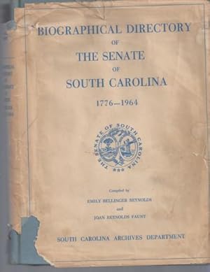 Seller image for Biographical Directory of The Senate of South Carolina, 1776-1964 for sale by BJ's Book Barn