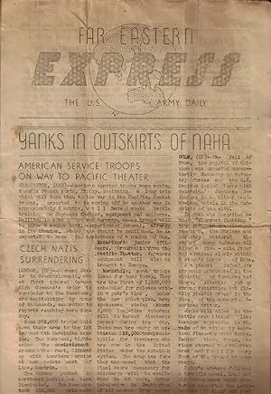 Far Eastern Express /May 14, 1945 / Phillippines, World War II newspaper