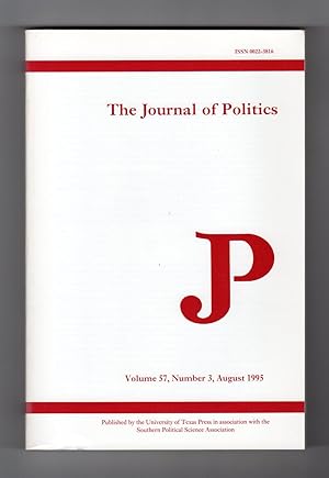 Seller image for The Journal of Politics / Volume 57, Number 3, August 1995 for sale by Singularity Rare & Fine