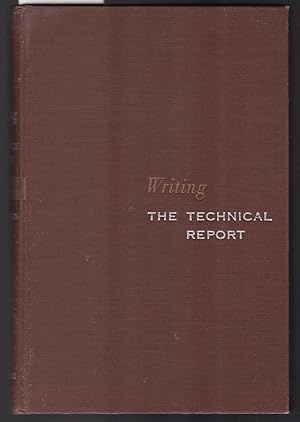 Imagen del vendedor de Writing the Technical Report a la venta por Laura Books