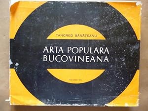 Immagine del venditore per Arta Populara Bucovineana. venduto da Carmichael Alonso Libros