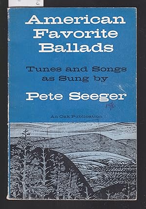 Bild des Verkufers fr American Favorite Ballads : Tunes and Songs as Sung By Pete Seeger [ Words and Music ] zum Verkauf von Laura Books