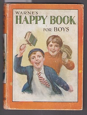 Warne's Happy Book for Boys : Stories By Bridges, Gordon, Martin, Reid, Cook, Morris, Huntington,...