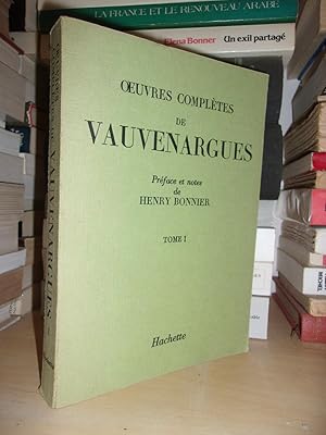 Seller image for OEUVRES COMPLETES - Tome 1 for sale by Planet's books