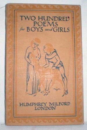 Two Hundred Poems for Boys and Girls