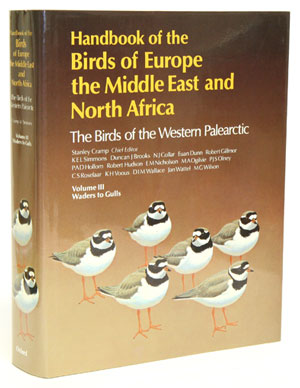 Seller image for Handbook of the birds of Europe, the Middle East and North Africa. The birds of the Western Palearctic [BWP], volume three: Waders to gulls. for sale by Andrew Isles Natural History Books