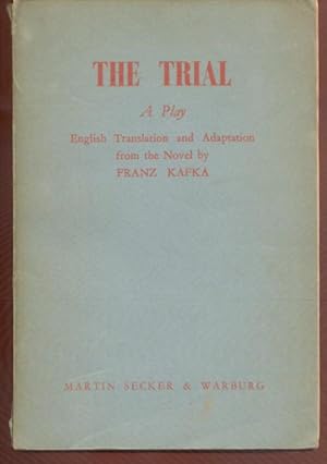 Bild des Verkufers fr The Trial - a play. zum Verkauf von Peter Keisogloff Rare Books, Inc.