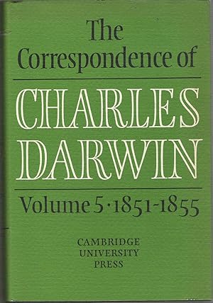 Imagen del vendedor de The Correspondence of Charles Darwin Volume 5 1851-1855 a la venta por Raymond Tait