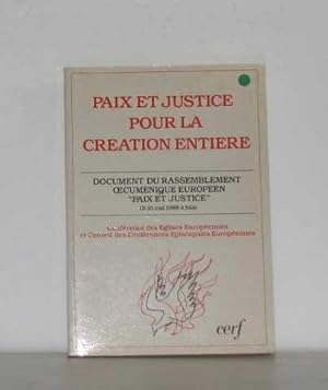 Justice Et Paix Pour La Creation Entière