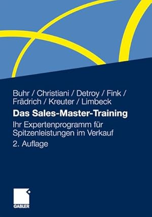 Bild des Verkufers fr Das Sales-Master-Training : Ihr Expertenprogramm fr Spitzenleistungen im Verkauf zum Verkauf von AHA-BUCH GmbH