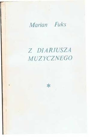 Seller image for Z Diariusza Muzycznego for sale by Q's Books Hamilton