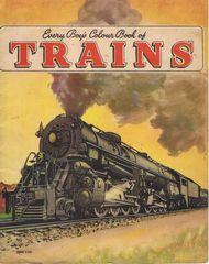 Every Boys Colour Book of Trains