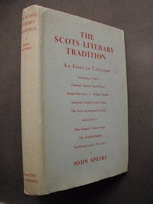 The Scots Literary Tradiiton: An Essay in Criticism