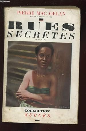 Image du vendeur pour RUES SECRETES mis en vente par Le-Livre