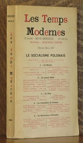 LES TEMPS MODERNES NO. 132-133, FEVRIER-MARS 1957 LE SOCIALISME POLONAIS