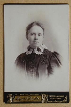 Immagine del venditore per Cabinet Photograph: A Portrait of a Young Woman. venduto da N. G. Lawrie Books