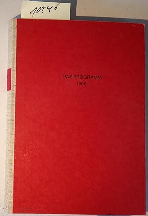 Das Programm - Die Fachzeitschrift Der Internationalen Artisten-Loge, Jahrgang 1956 - 12 Hefte