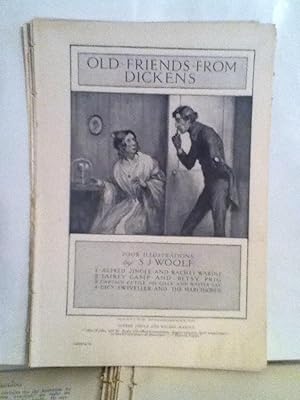Imagen del vendedor de Old Friends From Dickens: Four Illustrations By S. J. Woolf a la venta por Legacy Books II