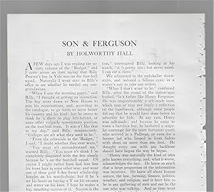 Seller image for Son & Ferguson for sale by Legacy Books II