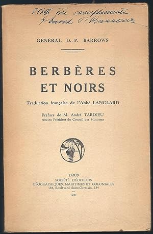 Berberes et Noirs