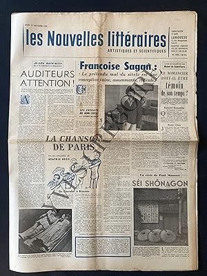 LES NOUVELLES LITTERAIRES-N°1572-17 OCTOBRE 1957