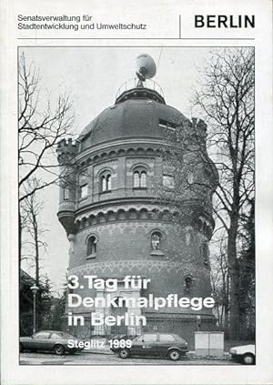 Bild des Verkufers fr 3. Tag fr Denkmalpflege in Berlin. Steglitz. 1989. zum Verkauf von Antiquariat am Flughafen