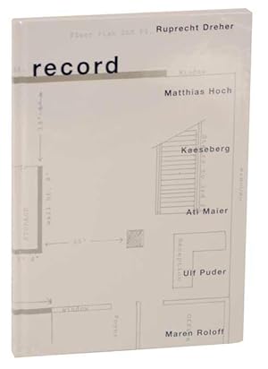 Image du vendeur pour Record: Six German Artists mis en vente par Jeff Hirsch Books, ABAA