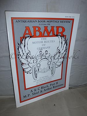 Antiquarian Book Monthly Review (ABMR) Volume XV Number 6 Issue No 170 June 1988