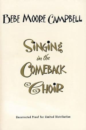 Imagen del vendedor de Singing in the Comeback Choir a la venta por Good Books In The Woods