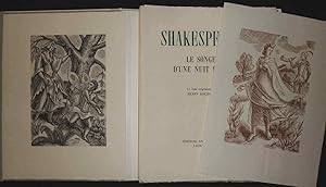 Seller image for Le songe d'une nuit d't. 11 bois originaux de Henry Bischoff. for sale by Daniel Thierstein