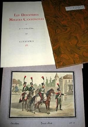 Image du vendeur pour Gravures militaires. Les dernires milices cantonales [1800-1850]. Cavalerie III. [Srie 11]. mis en vente par Daniel Thierstein