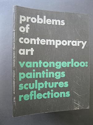 Seller image for PROBLEMS OF CONTEMPORARY ART Number 5 Paintings, Sculptures, Reflections for sale by The Book Scot