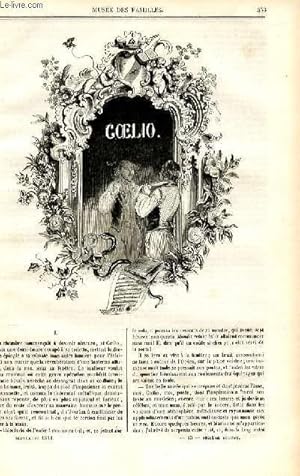 Seller image for Le muse des familles - lecture du soir - deuxime srie - livraison n45 - Coelio par Henry Blaze,  suivre. for sale by Le-Livre